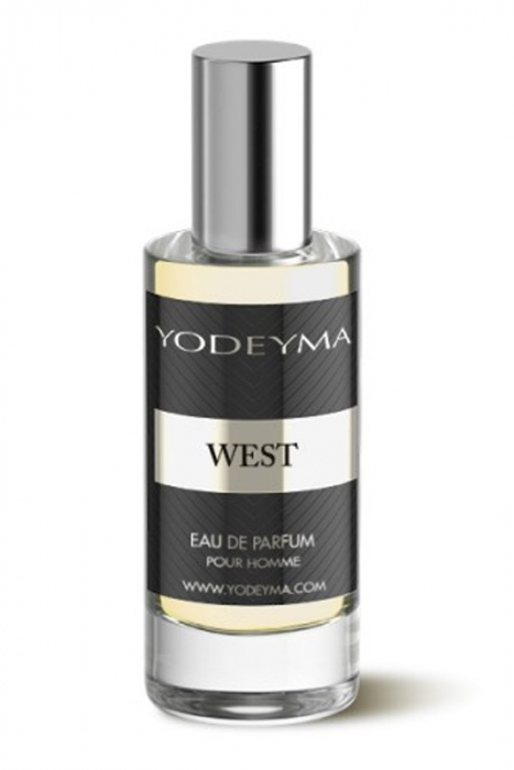 Yodeyma West Apa de parfum pentru barbati, nuante de lamaie, cardamon si Haba Tonka, 15ml [3]