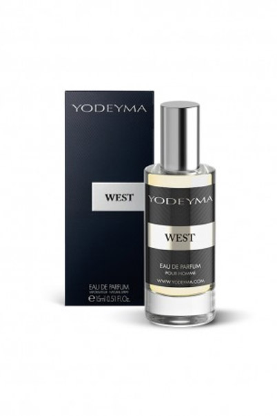 Yodeyma West Apa de parfum pentru barbati, nuante de lamaie, cardamon si Haba Tonka, 15ml [4]