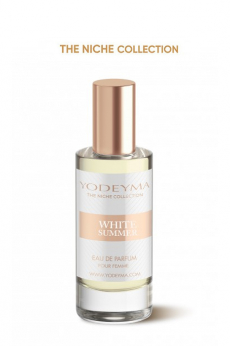 Yodeyma White Summer Apa de parfum pentru femei, nuante de bergamota, cocos si cardamon, un parfum feminin irezistibil, proaspat si exotic, 15ml [3]
