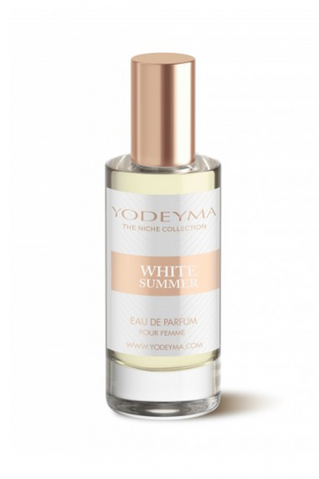 Yodeyma White Summer Apa de parfum pentru femei, nuante de bergamota, cocos si cardamon, un parfum feminin irezistibil, proaspat si exotic, 15ml [2]