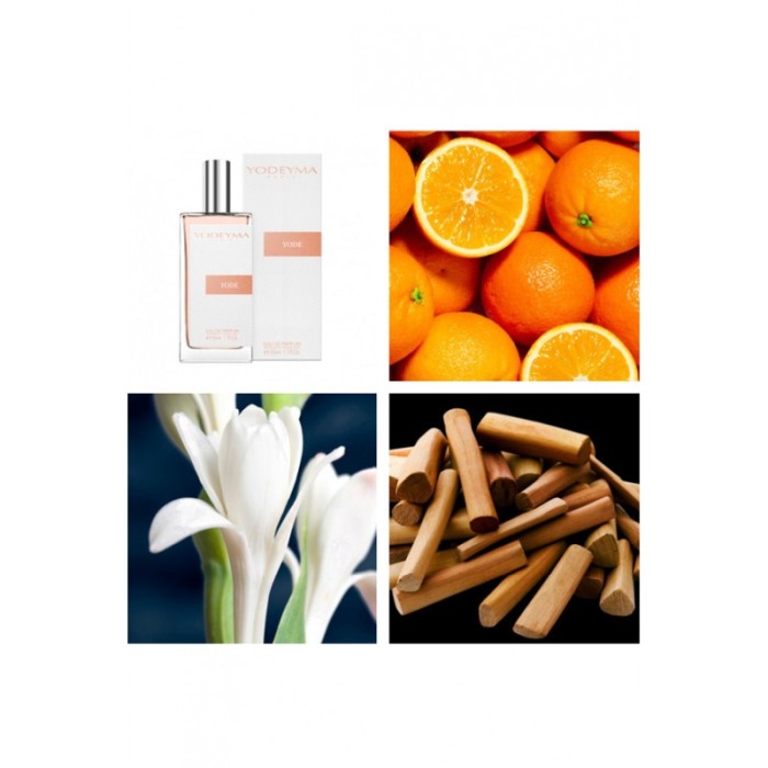 Yodeyma Yode Apa de parfum pentru femei, nuante de portocala, tuberoza si Sándal, 50ml [4]