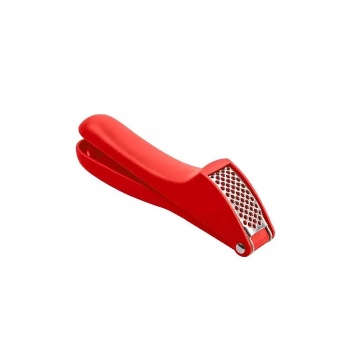 Zdrobitor de usturoi GarlicSmash Doty®, plastic/inox, usor de utilizat si curatat, prin presiune, 16 cm, rosu [2]