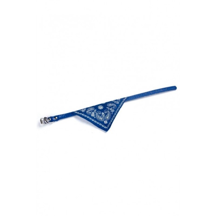 Zgarda cu bandana pentru caini de talie mica, confortabila,albastru,Doty [4]