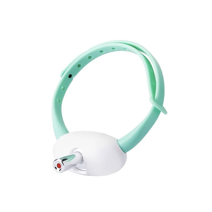 Zgarda interactiva pentru pisici SpyJoy Doty®, laser continuu sau intermitent, reglabila, USB, turcoaz [7]