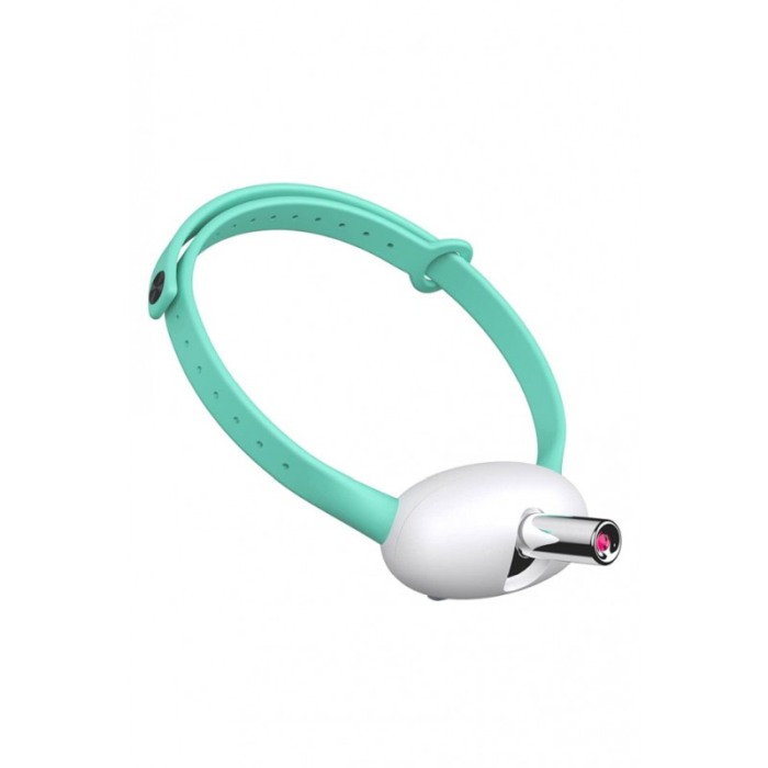 Zgarda interactiva pentru pisici SpyJoy Doty®, laser continuu sau intermitent, reglabila, USB, turcoaz [9]