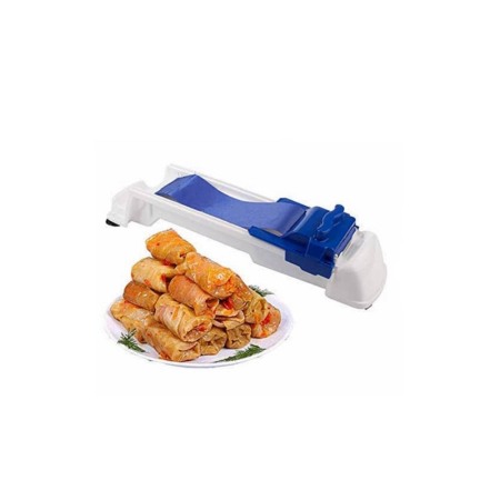 USTENSILE & ARTICOLE BUCATARIE - Aparat de rulat si de facut sarmale Roll and Cook, materiale de calitate, usor si practic,alb/albastru, Doty®️