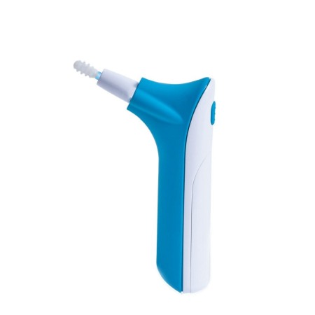 Aparat electric de curatat urechile Electric Wax, cu spirala, 3 capete incluse de dimensiuni diferite, alb/albastru [4]