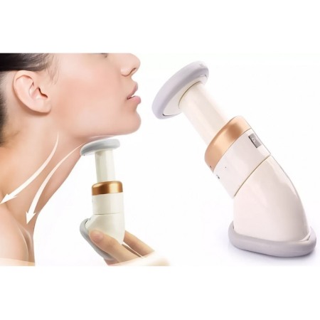 Sanatate si Frumusete - Aparat manual Beauty Neckline pentru eliminarea gusei si tonifierea liniei gatului, accesorii incluse, 3 nivele,usor de folosit,