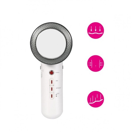 Aparat multifunctional pentru masaj, slabire si tonifiere CareBody, tehnologie cu infrarosu, accesorii incluse, alb [5]