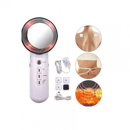 Aparat multifunctional pentru masaj, slabire si tonifiere CareBody, tehnologie cu infrarosu, accesorii incluse, alb [3]