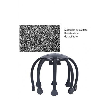 Aparat pentru masaj capilar OctopusMaseur, automat, USB inclus, flexibil, materiale de calitate, universal, negru, Doty® [2]