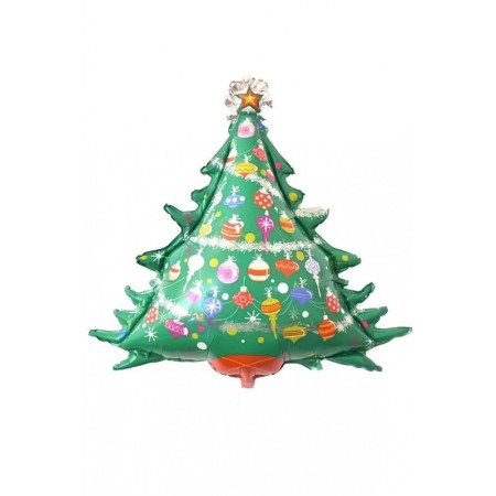 Balon Christmas Magic Tree, model pom de Craciun, 86x92 cm, multicolor [2]