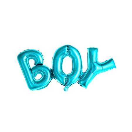Balon litere Boy  dimensiune 90 x 35 cm , bleu, doty [1]