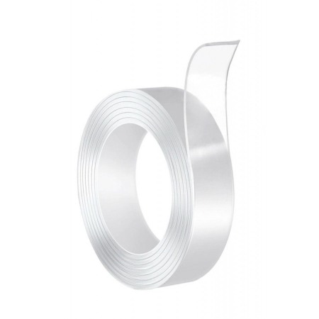 Banda adeviza reutilizabila Smart Tape, usor de utilizat, se spala,practica,detasabila, 1 m , transparenta,doty [3]