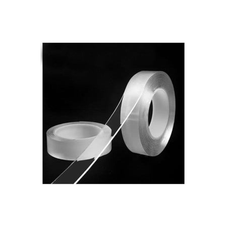 MULTI-TOOL - Banda adeviza reutilizabila Smart Tape, usor de utilizat, se spala,practica,detasabila, 1 m , transparenta,doty