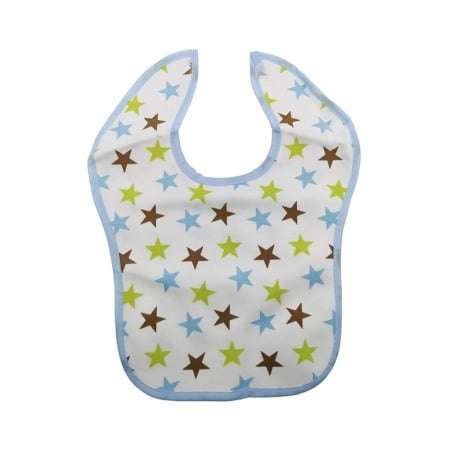 Bavetica BabyLuch, 100% bumbac, 25x20 cm, design creativ, prindere cu scai, multicolor, Doty® [2]