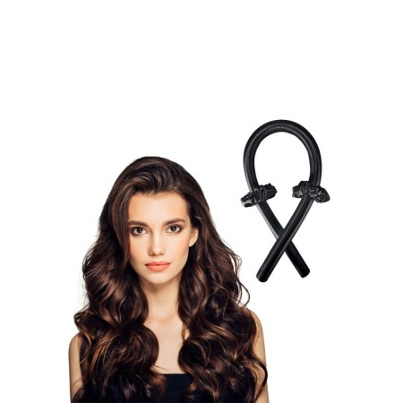 Bigudiu tip panglica RibbonCurl, accesorii incluse, usor de utilizat, 90 cm , negru [5]