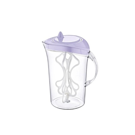 Blender manual PitcherMix, usor de utilizat, pentru limonada, creme, ayran, sosuri, recipient 2,4 l, mov, Doty®️ [3]