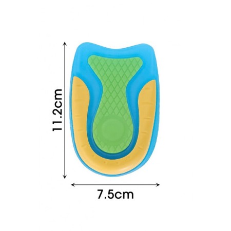 Branturi pentru calcaie HeelPillow, din silicon, 11.2x7.5 cm, pentru ameliorarea durerilor, Doty®️ [5]