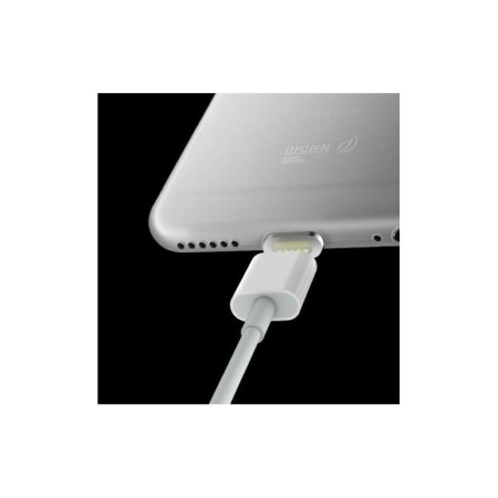 Cablu  incarcare cu USB,  lightning  , 1 m ,   Argintiu,Doty [1]