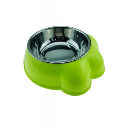 Castron pentru animale de companie 2 in 1, verde, Doty [3]