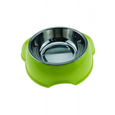 Castron pentru animale de companie 2 in 1, verde, Doty [1]