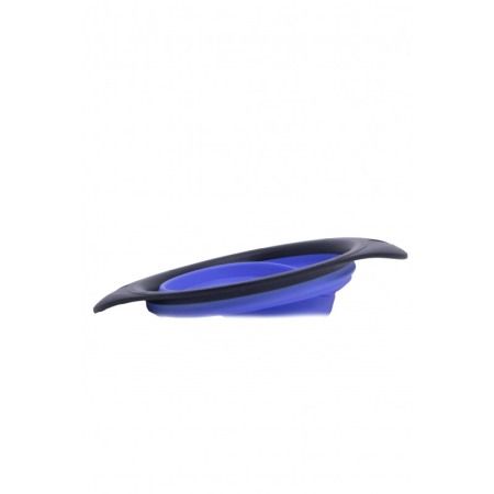 Castron pliabil HeartBowl, pentru animalele de companie de talie medie/mare,albastru, 25x19 cm [2]