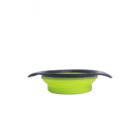 Castron pliabil HeartBowl, pentru animalele de companie de talie medie/mare, design modern, practic,verde, 25x19 cm [1]