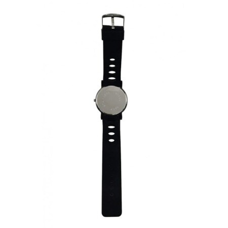 Ceas de mana Caslon Doty®, Quartz, universal, curea din silicon, negru, resigilat [1]