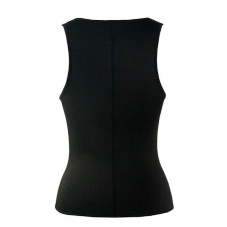 Corset FlatBellY tip sauna  pentru slabit, L ,negru [6]