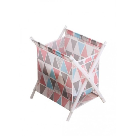 Cos pentru rufe LaundrySpace Doty®, pliabil, design creativ, imprimeu grafic, multicolor, 37x31 cm [2]