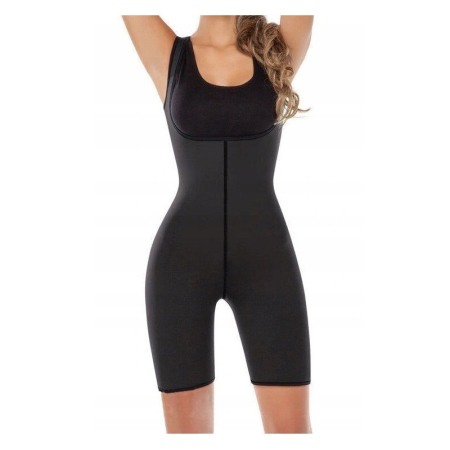Articole Sanatate & Wellness - Costum de slabit modelator HotBody,masura 3XL, neopren,negru