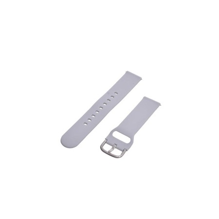 Curea din silicon compatibila cu Samsung Galaxy Watch series 5/6, materiale de calitate, 40 mm, gri, Doty® [1]