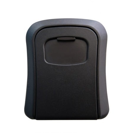 Cutie Metalica tip Seif, Depozitare Chei KeyUnlock Doty®, Cifru Mecanic, 9x11x4 cm, negru, accesorii incluse, de Perete, negru [4]