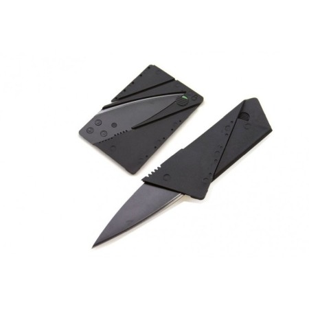 Cutit briceag Secret Knife, model card, usor si eficient, portabil, design mdoern, materiale de calitate, negru, doty [4]