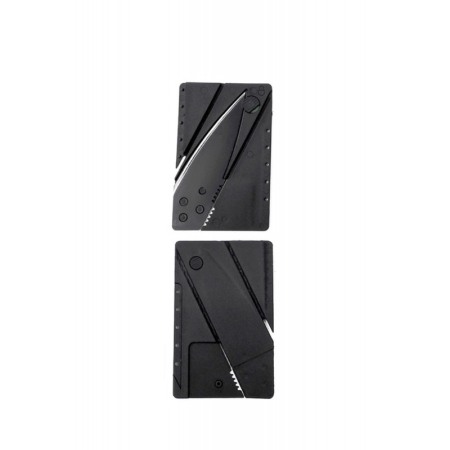 Cutit briceag Secret Knife, model card, usor si eficient, portabil, design mdoern, materiale de calitate, negru, doty [5]