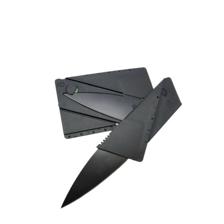 Tech & Gadget - Cutit briceag Secret Knife, model card, usor si eficient, portabil, design mdoern, materiale de calitate, negru, doty