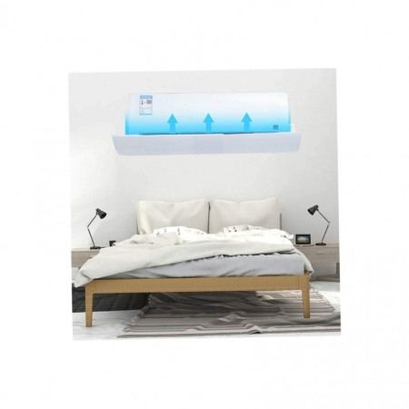 Deflector de aer conditionat, protectie flux de aer rece, reglabil 56 - 108cm, 9000-12000 BTU, kit de instalare inclus, Alb [4]