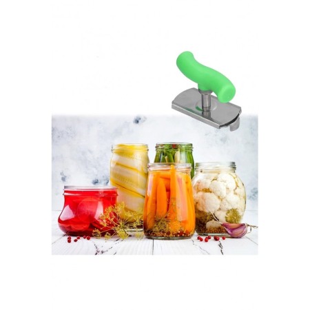 Desfacator universal pentru capace CanOpener Doty®, simplu de utilizat, practic, metalic, verde [5]