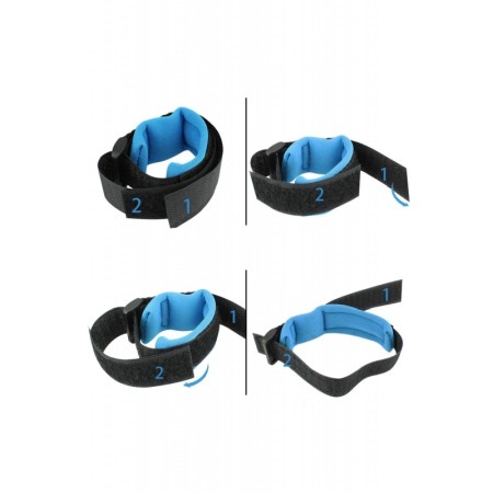 Dispozitiv anti pierdere pentru copii SafeBracelet,albastru/negru, 165 cm [4]