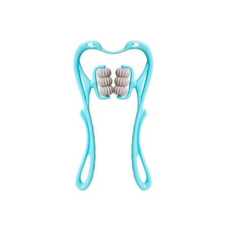 Dispozitiv de masaj RelaxMuscles Doty®, prin presiune, cu 6 role, usor de utilizat, albastru [1]