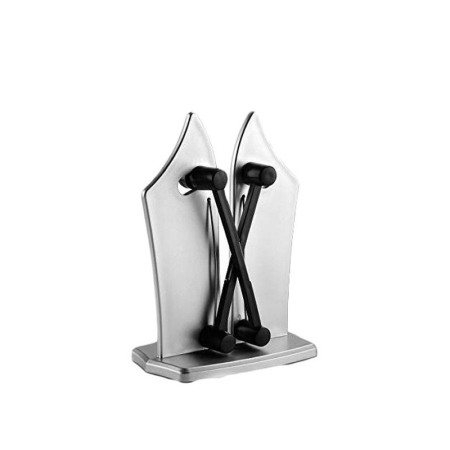 USTENSILE & ARTICOLE BUCATARIE - Dispozitiv manual pentru ascultit cutite AllKnives, ascutire rapida, practic si usor de folosit,gri, doty