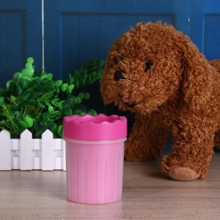 Dispozitiv pentru curatare labute animale, masura S, roz, Doty [1]