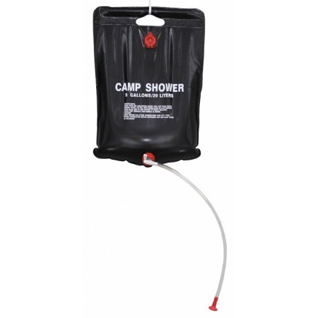 Dus solar pentru camping PortableShower,20 l, incalzire solara,negru [3]