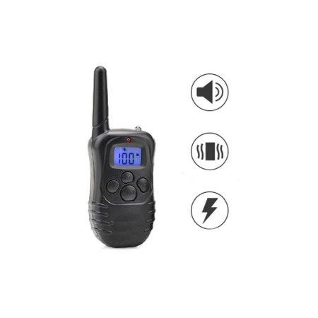 Echipament dresaj First Paw format din zgarda cu vibratii si electrosoc, telecomanda , baterii incluse,distanta pana la 300 m,ec [3]