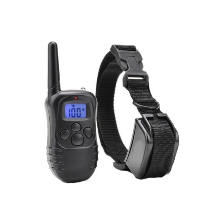 Echipament dresaj First Paw format din zgarda cu vibratii si electrosoc, telecomanda , baterii incluse,distanta pana la 300 m,ec [1]