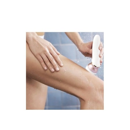 Epilator 5 in 1 Hoomei, exfoliaza, face masaj, epilator si aparat de ras,capat pentru curatarea bataturilor inclus, acumulator i [1]