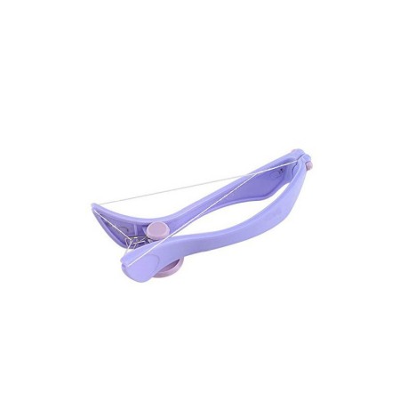 Epilator facial modern cu ata din bumbac, usor si practic, fara durere, rezerve incluse, mov, Doty®️ [6]