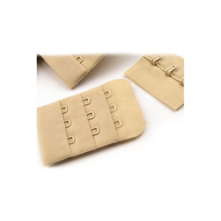 Sanatate si Frumusete - Extensie prelungire sutien Ad ON, 3 pozitii suplimentare, practica, 5 x 3 cm, crem