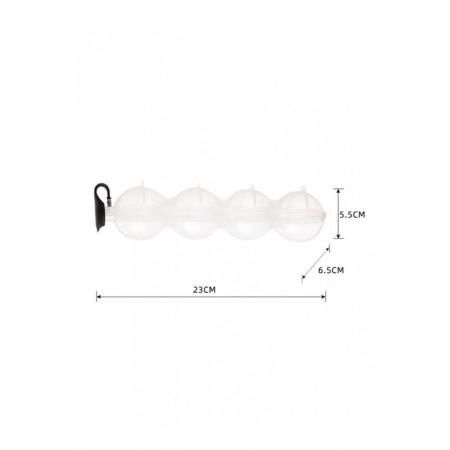 Forma pentru cuburi de gheata Fresh IceCube Doty®, forma rotunda, 15x5.5 cm, tip sticla, transparenta [2]